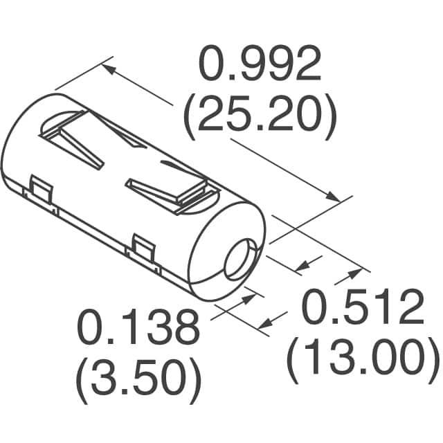28A0350-0B2 Laird-Signal Integrity Products  Ferrites de câble